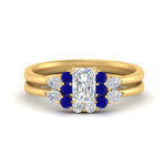 Load image into Gallery viewer, pear-accent-sapphire-radiant-cut-wedding-ring-set-in-FD9289RAGSABL-ANGLE3-NL-YG
