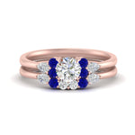 Load image into Gallery viewer, pear-accent-sapphire-round-cut-wedding-ring-set-in-FD9289ROGSABL-ANGLE3-NL-RG
