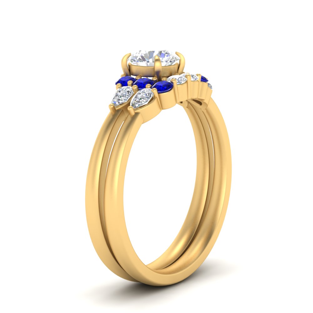pear-accent-sapphire-round-cut-wedding-ring-set-in-FD9289ROGSABL-ANGLE3-NL-YG