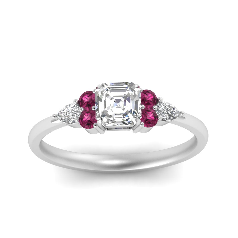 pear-accented-asscher-cut-diamond-ring-with-pink-sapphire-in-FD9289ASRGSADRPIANGLE3-NL-WG