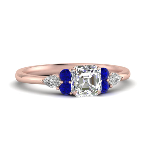 pear-accented-asscher-cut-diamond-ring-with-sapphire-in-FD9289ASRGSABLANGLE3-NL-RG
