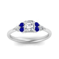 Thumbnail 39 - pear-accented-asscher-cut-diamond-ring-with-sapphire-in-FD9289ASRGSABLANGLE3-NL-WG