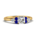 Thumbnail 66 - pear-accented-asscher-cut-diamond-ring-with-sapphire-in-FD9289ASRGSABLANGLE3-NL-YG