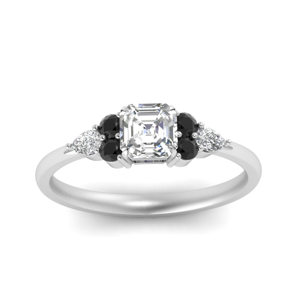 pear-accented-asscher-cut-diamond-ring-with-black-diamond-in-FD9289ASRGBLACKANGLE3-NL-WG