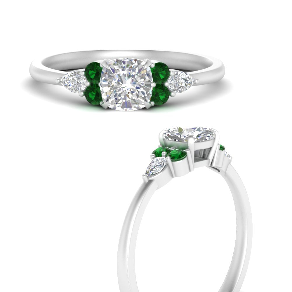 pear-accented-cushion-cut-diamond-ring-with-emerald-in-FD9289CURGEMGRANGLE3-NL-WG