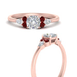 Load image into Gallery viewer, pear-accented-cushion-cut-diamond-ring-with-ruby-in-FD9289CURGRUDRANGLE3-NL-RG
