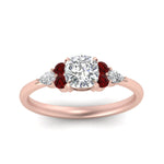Load image into Gallery viewer, pear-accented-cushion-cut-diamond-ring-with-ruby-in-FD9289CURGRUDRANGLE3-NL-RG
