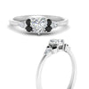 Load image into Gallery viewer, pear-accented-heart-shaped-diamond-ring-with-black-diamond-in-FD9289HTRGBLACKANGLE3-NL-WG