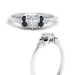 Load image into Gallery viewer, pear-accented-heart-shaped-diamond-ring-with-black-diamond-in-FD9289HTRGBLACKANGLE3-NL-WG
