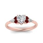 Load image into Gallery viewer, pear-accented-heart-shaped-diamond-ring-with-ruby-in-FD9289HTRGRUDRANGLE3-NL-RG
