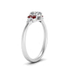 Load image into Gallery viewer, pear-accented-heart-shaped-diamond-ring-with-ruby-in-FD9289HTRGRUDRANGLE3-NL-WG