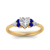 Load image into Gallery viewer, pear-accented-heart-shaped-diamond-ring-with-sapphire-in-FD9289HTRGSABLANGLE3-NL-YG