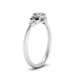 Load image into Gallery viewer, pear-accented-heart-shaped-diamond-ring-with-black-diamond-in-FD9289HTRGBLACKANGLE3-NL-WG
