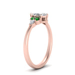 Load image into Gallery viewer, pear-accented-marquise-cut-diamond-ring-with-emerald-in-FD9289MQRGEMGRANGLE3-NL-RG
