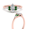 Load image into Gallery viewer, pear-accented-marquise-cut-diamond-ring-with-emerald-in-FD9289MQRGEMGRANGLE3-NL-RG