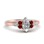 Load image into Gallery viewer, pear-accented-marquise-cut-diamond-ring-with-ruby-in-FD9289MQRGRUDRANGLE3-NL-RG
