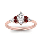 Load image into Gallery viewer, pear-accented-marquise-cut-diamond-ring-with-ruby-in-FD9289MQRGRUDRANGLE3-NL-RG
