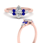 Load image into Gallery viewer, pear-accented-marquise-cut-diamond-ring-with-sapphire-in-FD9289MQRGSABLANGLE3-NL-RG
