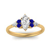 Load image into Gallery viewer, pear-accented-marquise-cut-diamond-ring-with-sapphire-in-FD9289MQRGSABLANGLE3-NL-YG