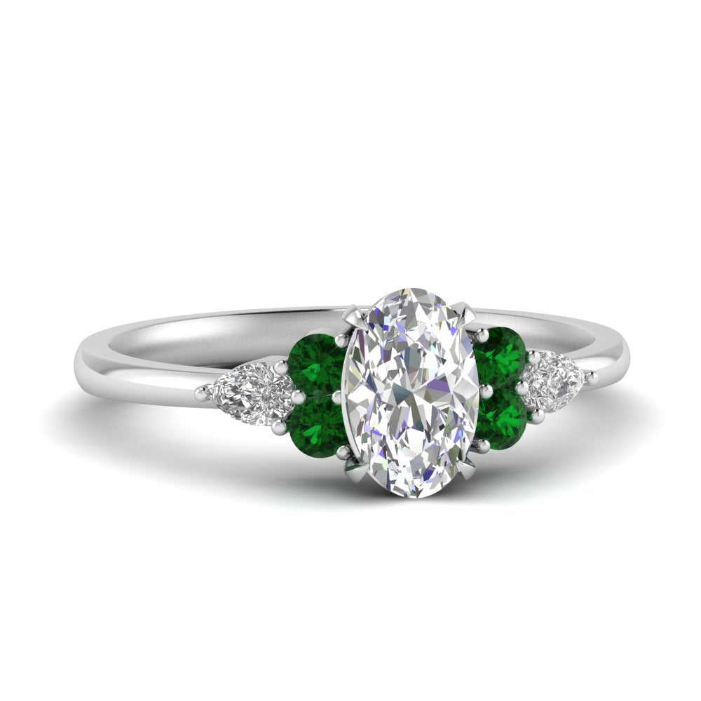 pear-accented-oval-shaped-diamond-ring-with-emerald-in-FD9289OVRGEMGRANGLE3-NL-WG