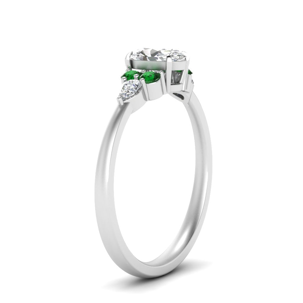 pear-accented-oval-shaped-diamond-ring-with-emerald-in-FD9289OVRGEMGRANGLE3-NL-WG