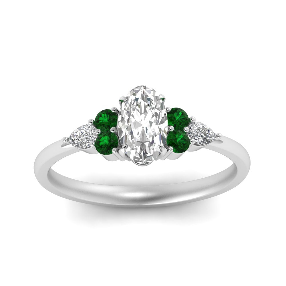 pear-accented-oval-shaped-diamond-ring-with-emerald-in-FD9289OVRGEMGRANGLE3-NL-WG