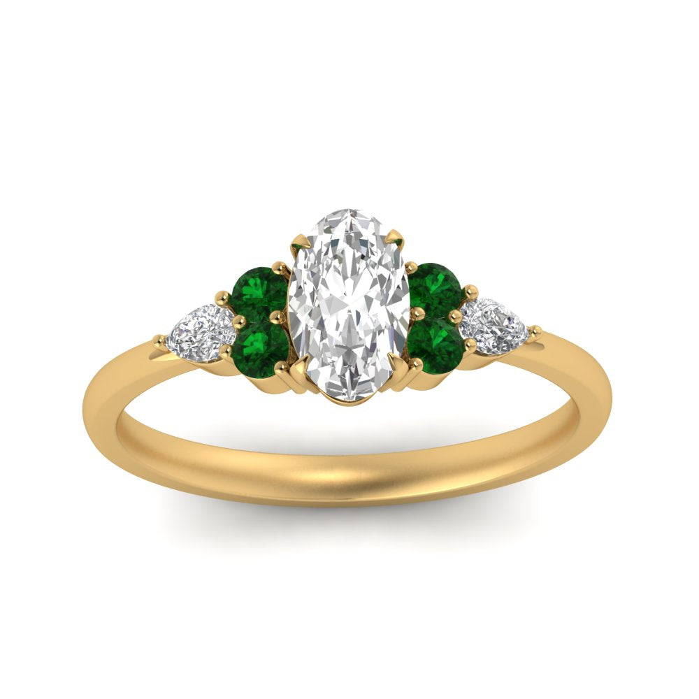 pear-accented-oval-shaped-diamond-ring-with-emerald-in-FD9289OVRGEMGRANGLE3-NL-YG
