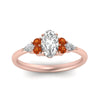 Load image into Gallery viewer, pear-accented-oval-shaped-diamond-ring-with-orange-sapphire-in-FD9289OVRGSAORANGLE3-NL-RG