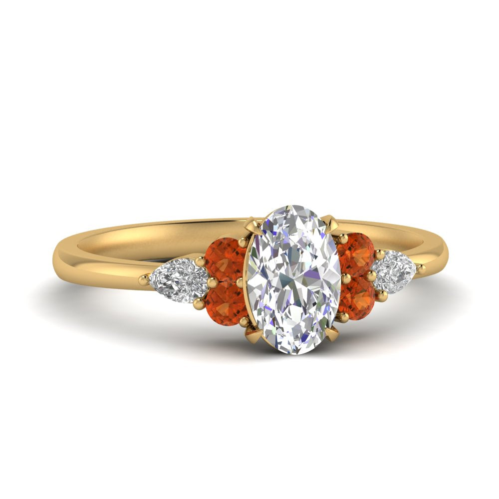 pear-accented-oval-shaped-diamond-ring-with-orange-sapphire-in-FD9289OVRGSAORANGLE3-NL-YG