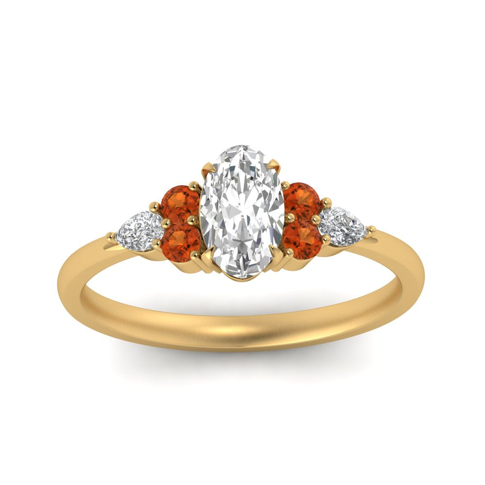 pear-accented-oval-shaped-diamond-ring-with-orange-sapphire-in-FD9289OVRGSAORANGLE3-NL-YG