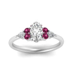Load image into Gallery viewer, pear-accented-oval-shaped-diamond-ring-with-pink-sapphire-in-FD9289OVRGSADRPIANGLE3-NL-WG
