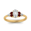 Load image into Gallery viewer, pear-accented-oval-shaped-diamond-ring-with-ruby-in-FD9289OVRGRUDRANGLE3-NL-YG
