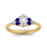 Load image into Gallery viewer, pear-accented-oval-shaped-diamond-ring-with-sapphire-in-FD9289OVRGSABLANGLE3-NL-YG
