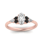 Load image into Gallery viewer, pear-accented-oval-shaped-diamond-ring-with-black-diamond-in-FD9289OVRGBLACKANGLE3-NL-RG

