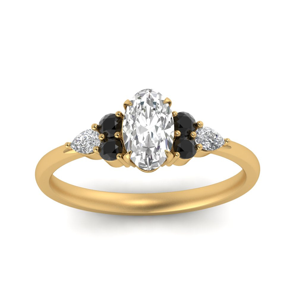 pear-accented-oval-shaped-diamond-ring-with-black-diamond-in-FD9289OVRGBLACKANGLE3-NL-YG
