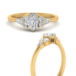 Load image into Gallery viewer, pear-accented-pear-shaped-diamond-ring-in-FD9289PERANGLE3-NL-YG
