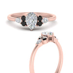 Load image into Gallery viewer, pear-accented-pear-shaped-diamond-ring-with-black-diamond-in-FD9289PERGBLACKANGLE3-NL-RG
