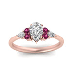 Load image into Gallery viewer, pear-accented-pear-shaped-diamond-ring-with-pink-sapphire-in-FD9289PERGSADRPIANGLE3-NL-RG
