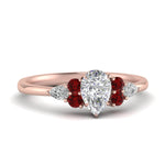 Load image into Gallery viewer, pear-accented-pear-shaped-diamond-ring-with-ruby-in-FD9289PERGRUDRANGLE3-NL-RG
