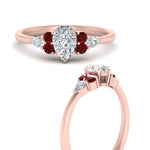 Load image into Gallery viewer, pear-accented-pear-shaped-diamond-ring-with-ruby-in-FD9289PERGRUDRANGLE3-NL-RG
