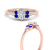 Load image into Gallery viewer, pear-accented-pear-shaped-diamond-ring-with-sapphire-in-FD9289PERGSABLANGLE3-NL-RG