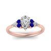 Load image into Gallery viewer, pear-accented-pear-shaped-diamond-ring-with-sapphire-in-FD9289PERGSABLANGLE3-NL-RG