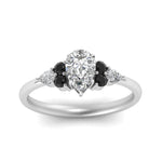 Load image into Gallery viewer, pear-accented-pear-shaped-diamond-ring-with-black-diamond-in-FD9289PERGBLACKANGLE3-NL-WG
