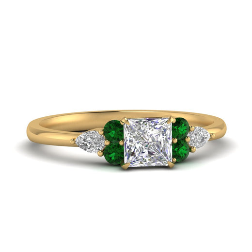 pear-accented-princess-cut-diamond-ring-with-emerald-in-FD9289PRRGEMGRANGLE3-NL-YG