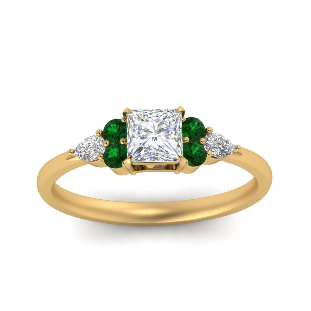 pear-accented-princess-cut-diamond-ring-with-emerald-in-FD9289PRRGEMGRANGLE3-NL-YG