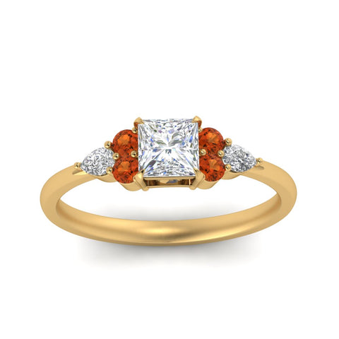 pear-accented-princess-cut-diamond-ring-with-orange-sapphire-in-FD9289PRRGSAORANGLE3-NL-YG