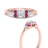 Load image into Gallery viewer, pear-accented-princess-cut-diamond-ring-with-pink-sapphire-in-FD9289PRRGSADRPIANGLE3-NL-RG