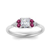 Load image into Gallery viewer, pear-accented-princess-cut-diamond-ring-with-pink-sapphire-in-FD9289PRRGSADRPIANGLE3-NL-WG