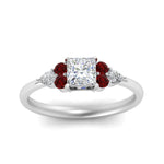 Load image into Gallery viewer, pear-accented-princess-cut-diamond-ring-with-ruby-in-FD9289PRRGRUDRANGLE3-NL-WG
