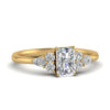 Load image into Gallery viewer, pear-accented-radiant-cut-diamond-ring-in-FD9289RARANGLE3-NL-YG